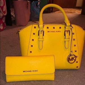 Mk Purse and matching wallet